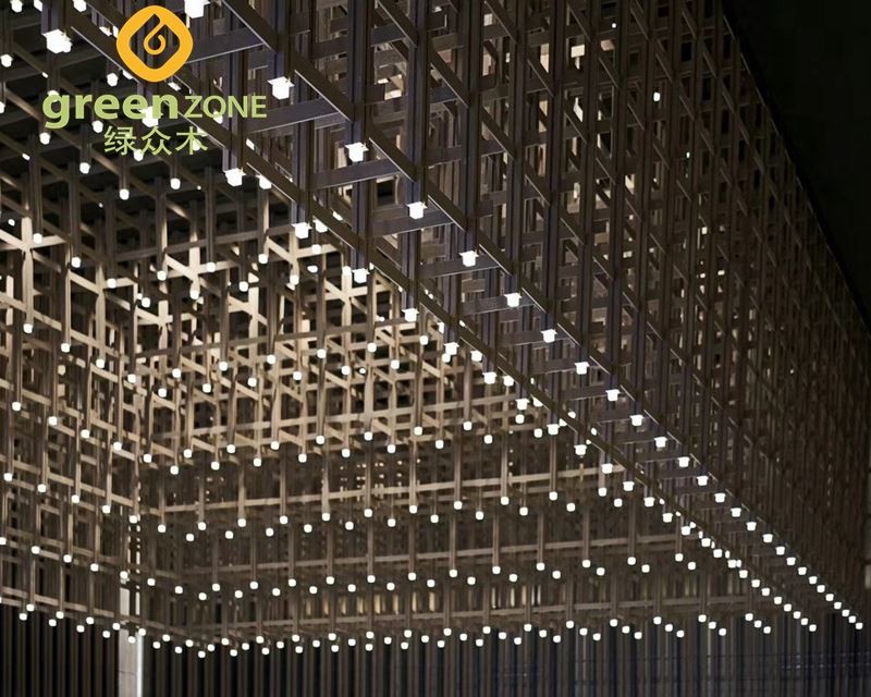 wood plastic composite ceiling