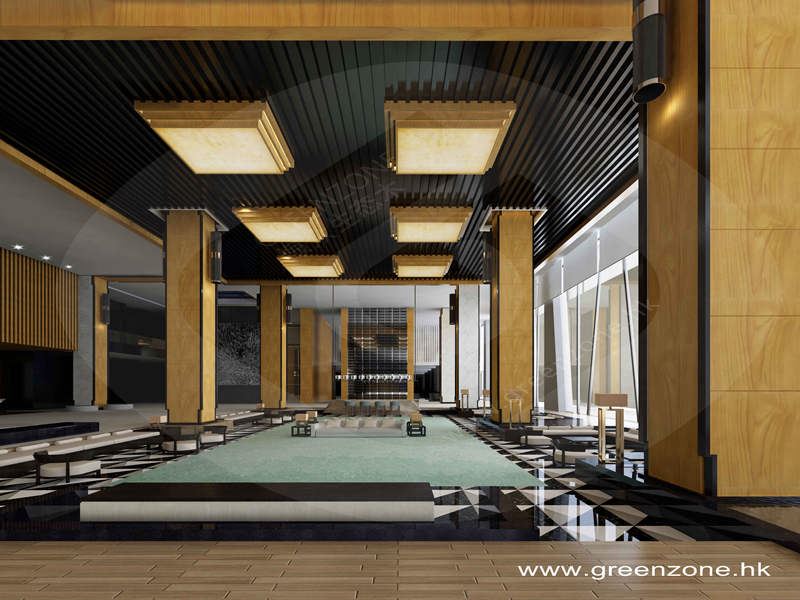composite interior ceiling planks