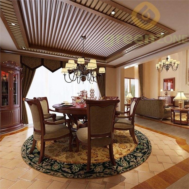 Exclusive Semicircle Shape Of WPC Wall Cladding And Ceiling