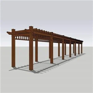 Luxury Outdoor Wood Pergola
