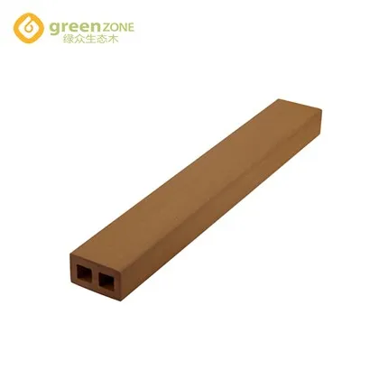 Wood Plastic Square Hollow Tube