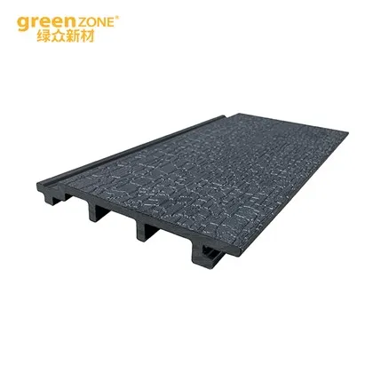 Carbonized Surface Treated WPC Wallboard